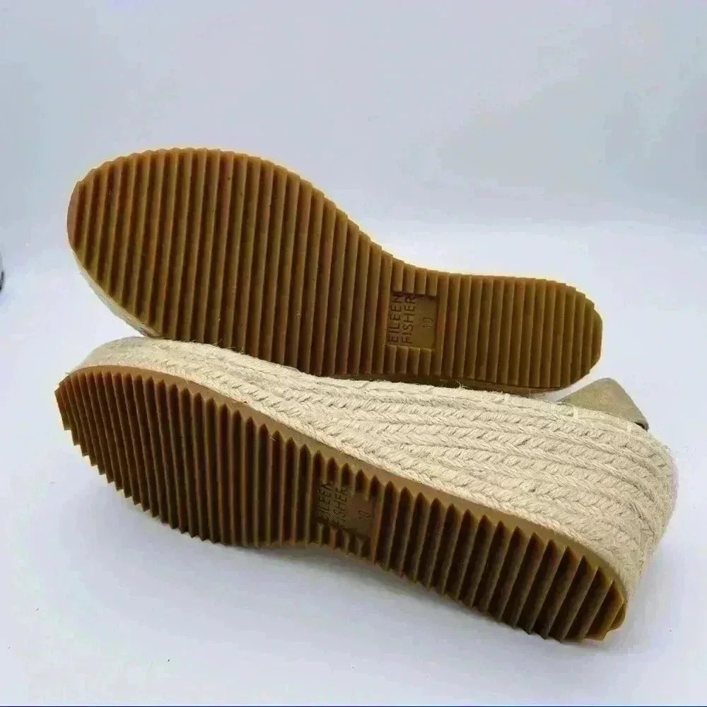 Eileen Fisher Agnes Espadrille Wedge Sandal - Picture 5 of 7